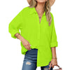 Fantaslook Button Down Shirts for Women Oversized Fall Long Sleeve Shirts Dressy Casual Blouses Tops