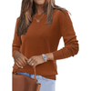 Fantaslook Fall Sweaters for Women Classic Crew Neck Knit Sweaters Casual Long Sleeve Pullover Tops