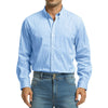 GENTS BLISS Men Dress Shirts Long Sleeve Stripe Shirts for Men Casual Business Button Down Men Shirts