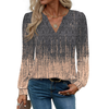 Fantaslook Womens Tops Long Sleeve V Neck Blouses Business Casual Shirts Fall Fashion Dressy Tops
