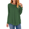 Fantaslook Womens Fall Tops Long Sleeve Shirts Casual Tunic Top Basic T Shirts Tees