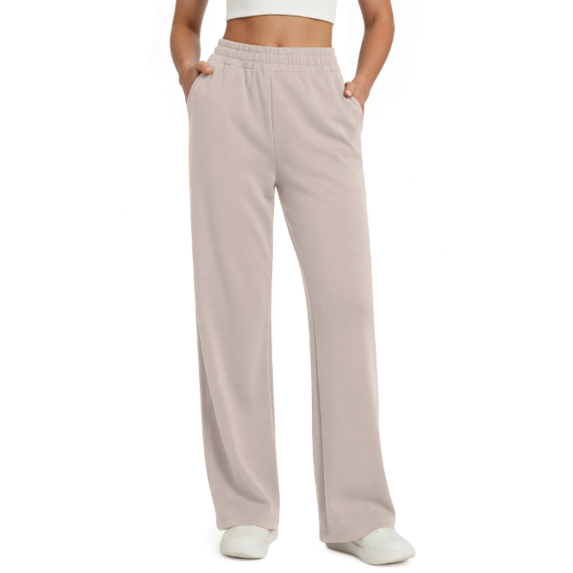 Fantaslook Womens Wide Leg Pants with Pockets High Waisted Casual Lounge Pants Work Office Pants