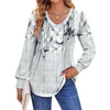 FANTASLOOK LONG SLEEVE SHIRTS FOR WOMEN FALL TOPS DRESSY CASUAL BLOUSES PLEATED V NECK TUNIC TOPS
