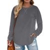 Fantaslook Plus Size Sweatshirts for Women Crewneck Casual Tunic Tops Long Sleeve Shirts