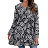 Fantaslook Womens Plus Size Tops Casual Long Sleeve Shirts Dressy Tunic Tops Fall Loose Blouses