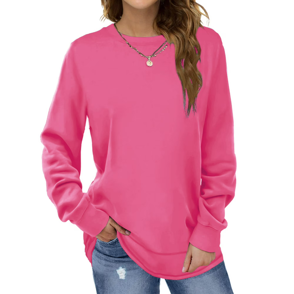 Fantaslook Sweatshirts for Women Crewneck Casual Long Sleeve Shirts Tunic Tops