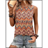 Fantaslook Womens Tank Tops Dressy Casual Sleeveless Blouses Crew Neck Pleated Tunic Shirts Summer Tops
