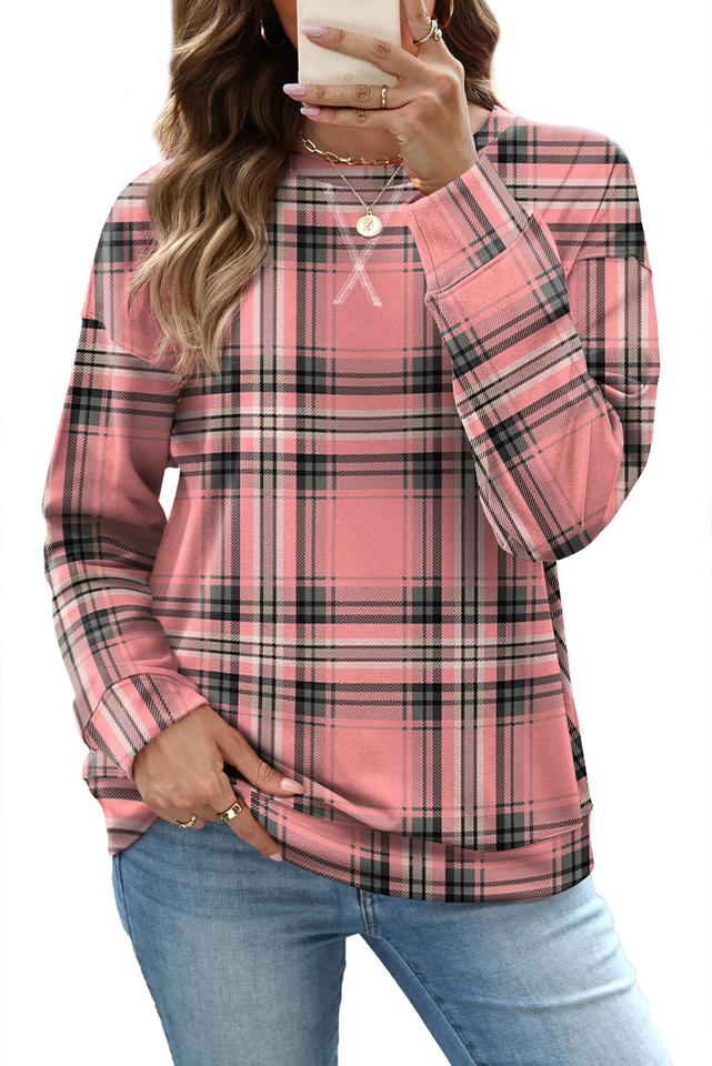 Fantaslook Pullover Sweatshirts for Women Crewneck Long Sleeve Shirts Casual Tunic Tops Fall Clothes