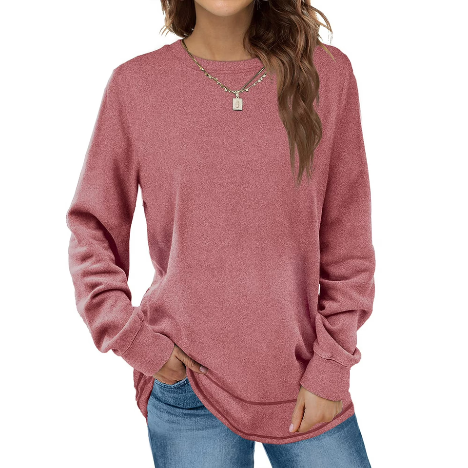 Fantaslook Sweatshirts for Women Crewneck Casual Long Sleeve Shirts Tunic Tops