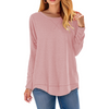 Fantaslook Womens Fall Tops Long Sleeve Shirts Casual Tunic Top Basic T Shirts Tees