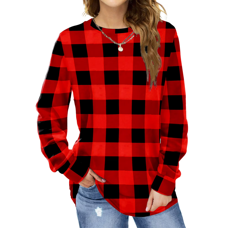 Fantaslook Sweatshirts for Women Crewneck Casual Long Sleeve Shirts Tunic Tops