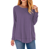 Fantaslook Womens Fall Tops Long Sleeve Shirts Casual Tunic Top Basic T Shirts Tees