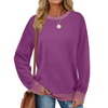 Fantaslook Color Block Sweatshirts for Women Crewneck Long Sleeve Shirts Fashion Tops Pullover Sweatshirts Fall Outfits