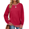 Fantaslook Color Block Sweatshirts for Women Crewneck Long Sleeve Shirts Fashion Tops Pullover Sweatshirts Fall Outfits