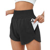 Rosvigor Womens Athletic Shorts High Waisted Running Shorts Gym Workout Shorts with Pockets