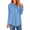 Fantaslook Womens Fall Tops Long Sleeve Shirts Casual Tunic Top Basic T Shirts Tees