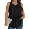 Fantaslook Plus Size Tank Tops for Women Tunic Sleeveless Shirts Dressy Casual Floral Blouses Loose Summer Tops