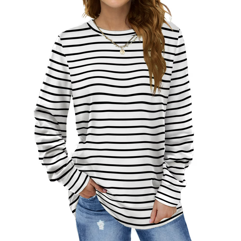 Fantaslook Sweatshirts for Women Crewneck Casual Long Sleeve Shirts Tunic Tops