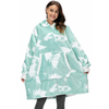 Fantaslook Wearable Blanket Hoodie for Women and Men, Oversized Sherpa Fleece Blanket Sweatshirt with Sleeves & Pocket
