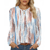 Fantaslook Women Tunic Tops Casual Long Sleeve Shirts Crew Neck Fall Tops Basic Tees Floral Dressy Blouses