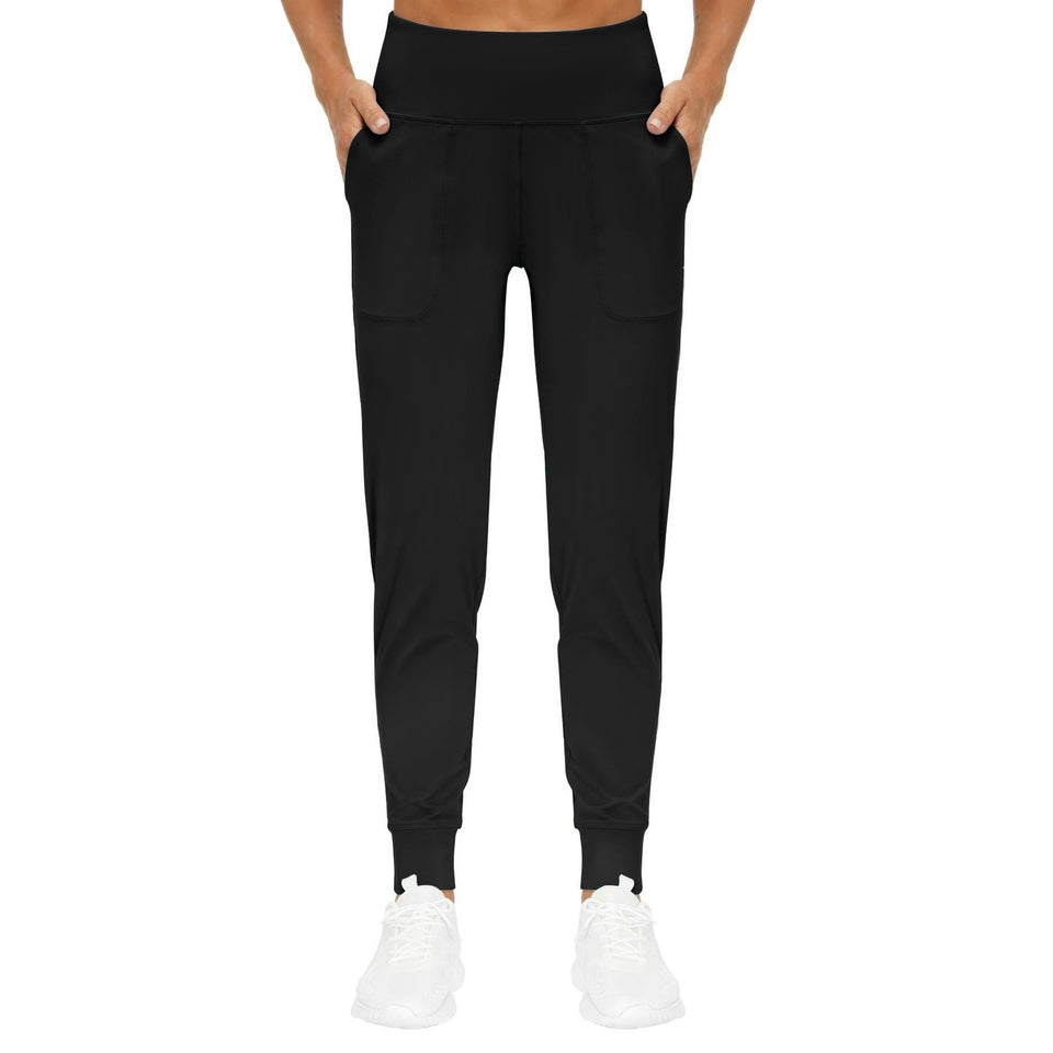 Rosvigor Yoga Women Joggers Athletic Pants for Women Elastic High Waisted Tapered Casual Pants with Pockets