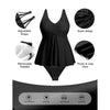 Rosvigor Plus Size Womens Tankini Swimsuits Two Piece Swimwear Women Flowy Tummy Control Bathing Suits