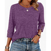 Fantaslook Womens 3/4 Sleeve Shirts with Buttons Dressy Casual Blouses Tunic Tops Fall Clothes
