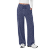 Fantaslook Fall Wide Leg Pants for Women Dressy Casual Lounge Pants Stretchy Elastic Drawstring Trousers with Pockets