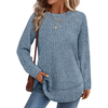 Fantaslook Long Sleeve Shirts for Women Lightweight Fall Sweaters Dressy Casual Tunic Tops