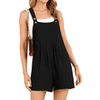 Fantaslook Jumpsuits for Women Summer Casual Adjustable Strap Overalls Sleeveless Shorts Jumpers with Pockets Bib Jumpsuit Rompers