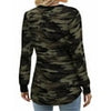 Fantaslook Long Sleeve Blouses for Women V Neck Button Casual Tops Tunic Henley T Shirts