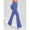 Fantaslook Flare Leggings for Women Sweater High Waist Yoga Pants Tummy Control Workout Pants