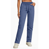 Fantaslook High Waisted Jeans for Women Straight Leg Stretchy Pants Elastic Waist Denim Pants with Pockets