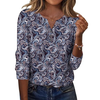 Fantaslook Henley Long Sleeve Shirts for Women Casual V Neck Fall Tops Dressy Work Blouses