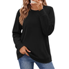 Fantaslook Pullover Sweatshirts for Women Crewneck Long Sleeve Shirts Casual Tunic Tops Fall Clothes