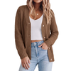 Fantaslook Knit Cardigan for Women Long Sleeve Open Front Sweaters Button Down Tops Casual Trendy Fall Outfits