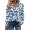 Fantaslook Womens Tops Long Sleeve V Neck Blouses Business Casual Shirts Fall Fashion Dressy Tops