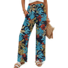 Fantaslook Womens Pants Casual Boho Palazzo Pants Wide Leg Lounge Pants Trousers with Pocket