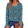 Fantaslook Womens Tops Dressy Casual Pleated Blouses V Neck Long Sleeve Shirts Fall Tunic Tops