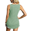 MOSHU Summer Womens Tank Tops U Neck Casual Flowy Sleeveless Shirts for Women