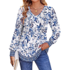 Fantaslook Long Sleeve Shirts for Women Fall Tops Dressy Casual Blouses Pleated V Neck Tunic Tops