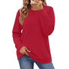 Fantaslook Pullover Sweatshirts for Women Crewneck Long Sleeve Shirts Casual Tunic Tops Fall Clothes