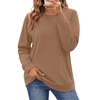 Fantaslook Pullover Sweatshirts for Women Crewneck Long Sleeve Shirts Casual Tunic Tops Fall Clothes