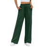 Fantaslook Wide Leg Sweatpants for Women Casual High Waisted Baggy Sweatpants Drawstring Workout Pants with Pockets Fashion Outfits