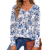 Fantaslook Womens Tops Dressy Casual Pleated Blouses V Neck Long Sleeve Shirts Fall Tunic Tops
